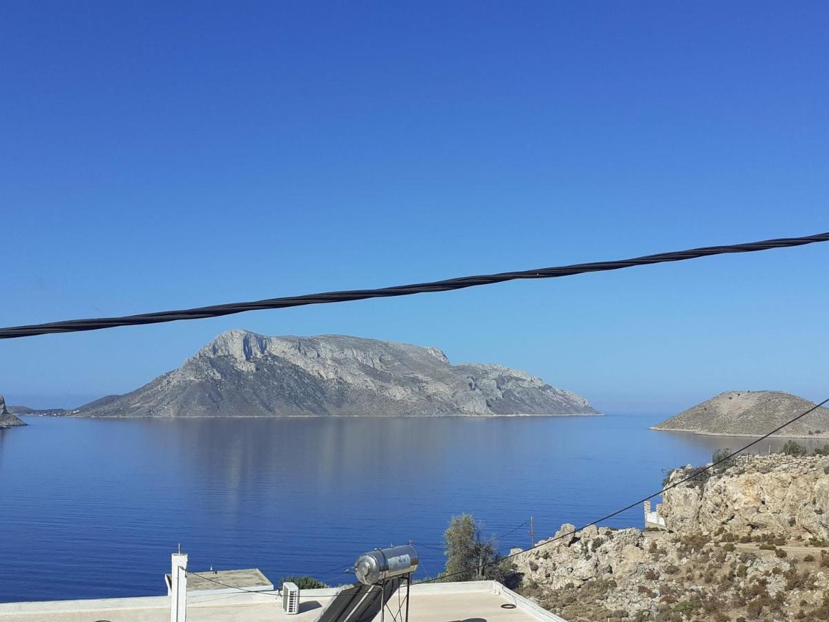 Kalymnos Skalia Mountain-Sea Villa Bagian luar foto