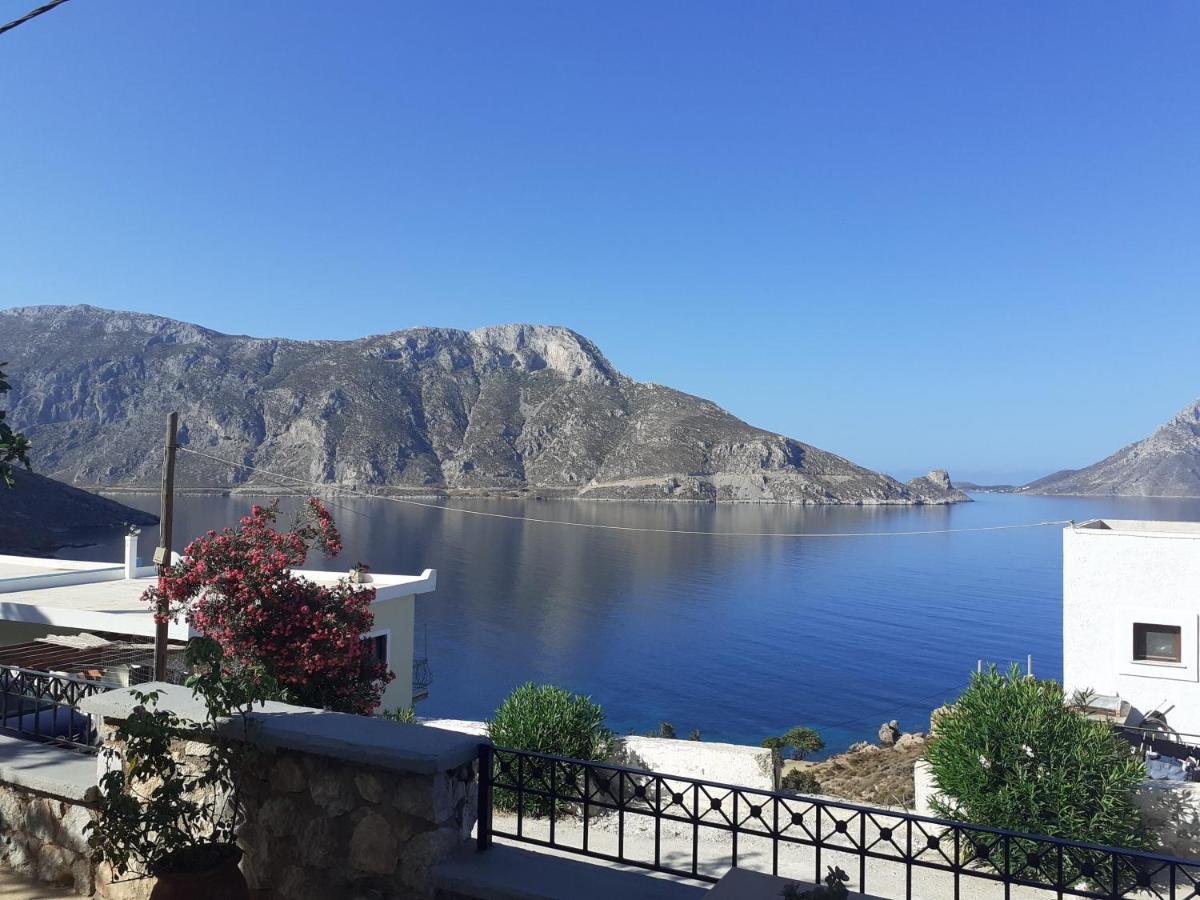 Kalymnos Skalia Mountain-Sea Villa Bagian luar foto