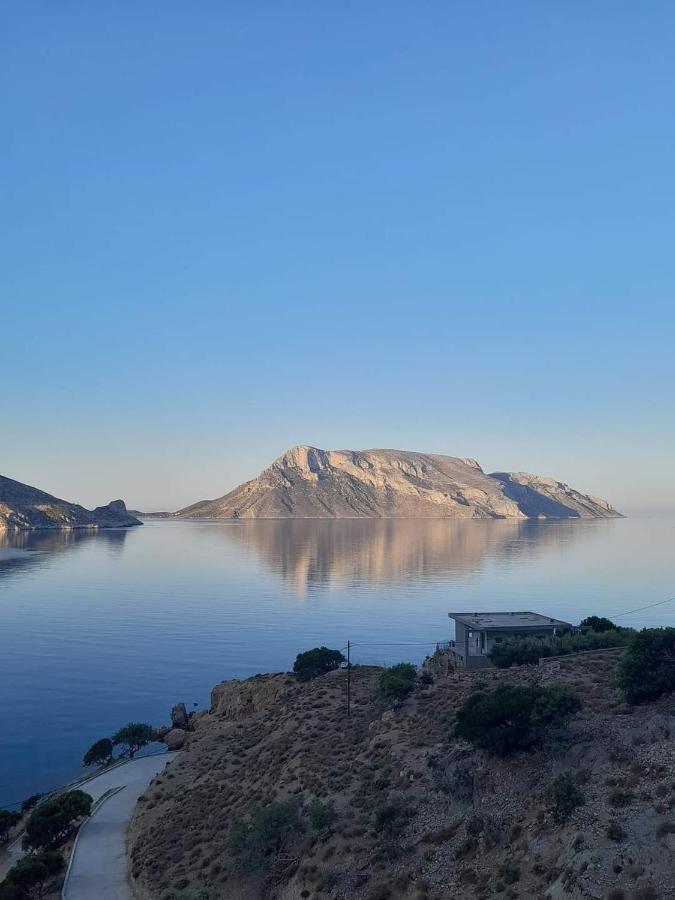 Kalymnos Skalia Mountain-Sea Villa Bagian luar foto