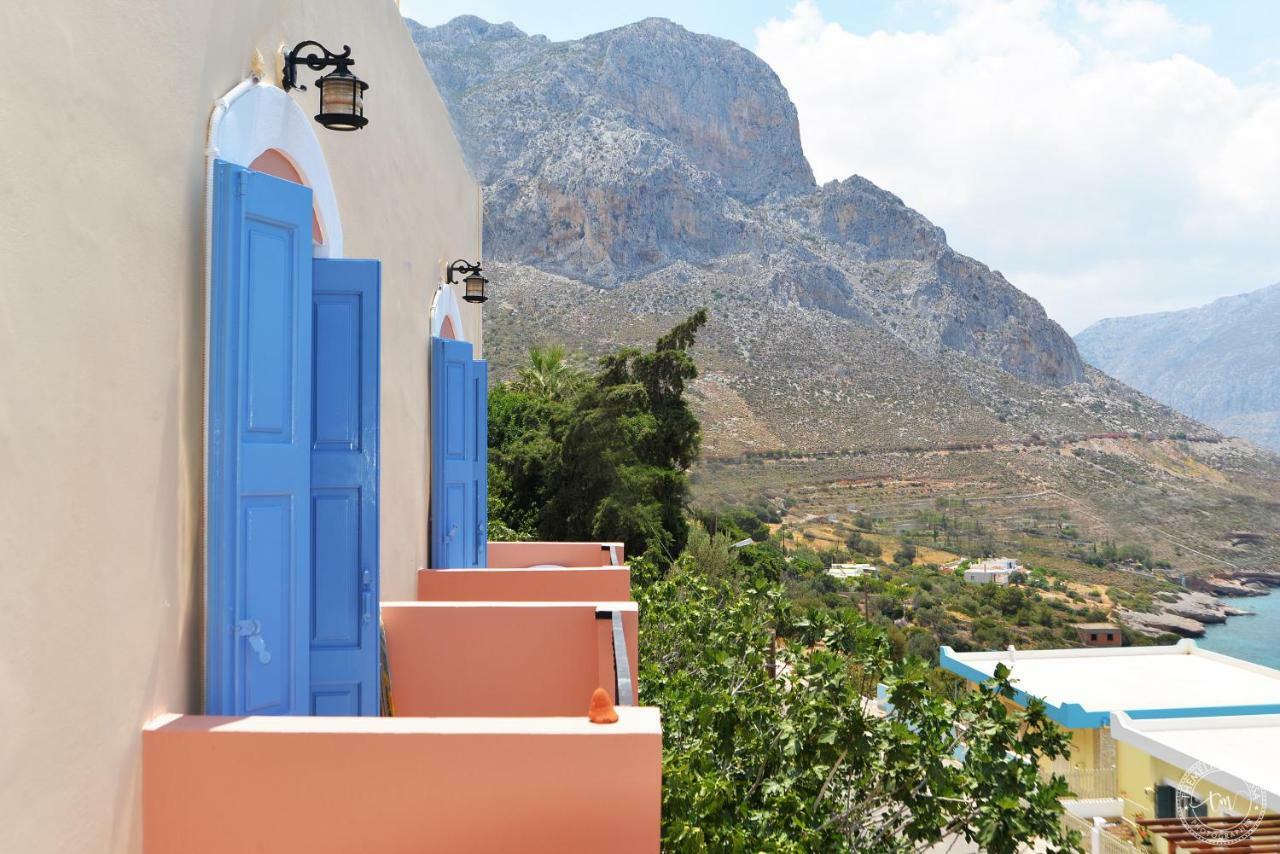 Kalymnos Skalia Mountain-Sea Villa Bagian luar foto