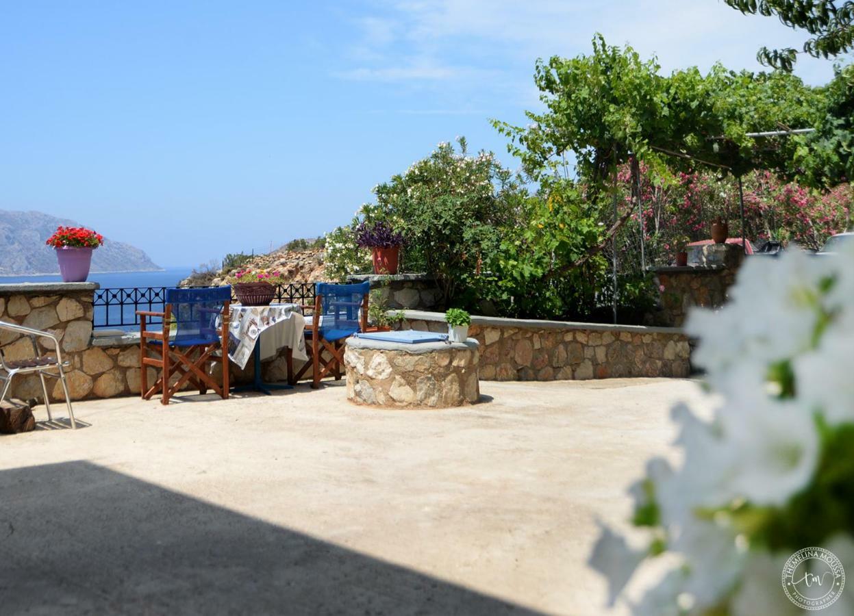 Kalymnos Skalia Mountain-Sea Villa Bagian luar foto