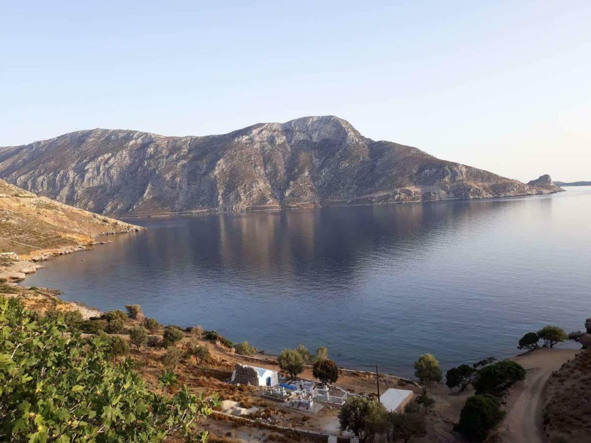 Kalymnos Skalia Mountain-Sea Villa Bagian luar foto