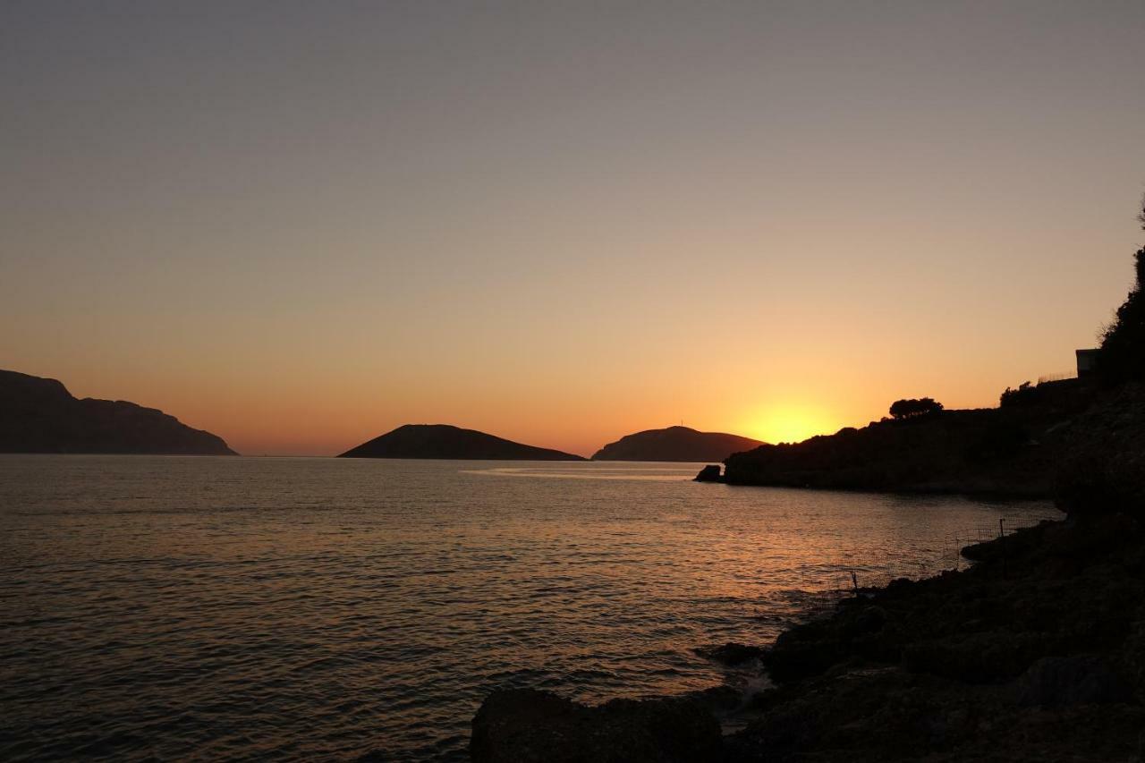 Kalymnos Skalia Mountain-Sea Villa Bagian luar foto