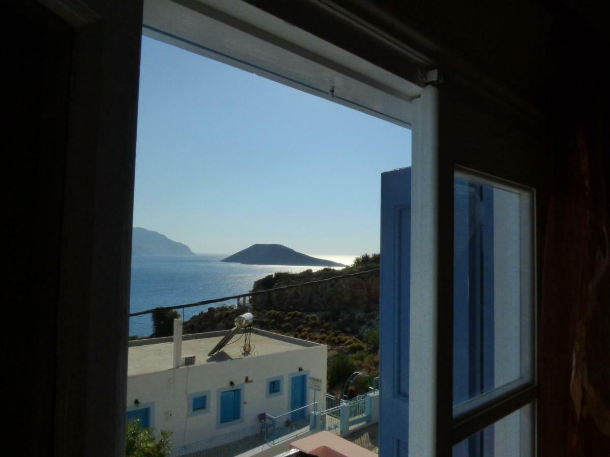 Kalymnos Skalia Mountain-Sea Villa Bagian luar foto