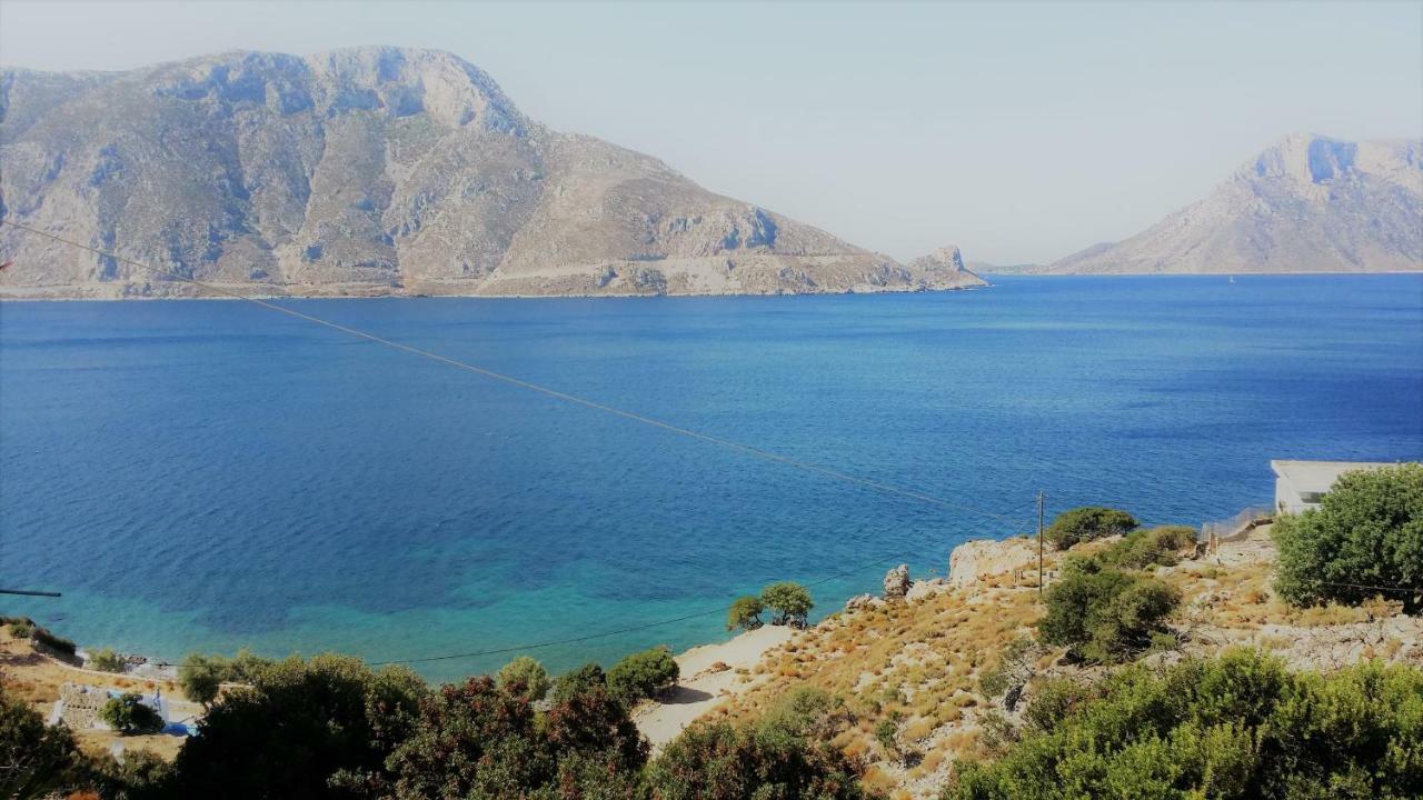 Kalymnos Skalia Mountain-Sea Villa Bagian luar foto