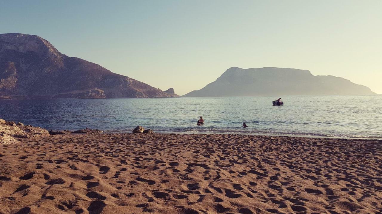 Kalymnos Skalia Mountain-Sea Villa Bagian luar foto