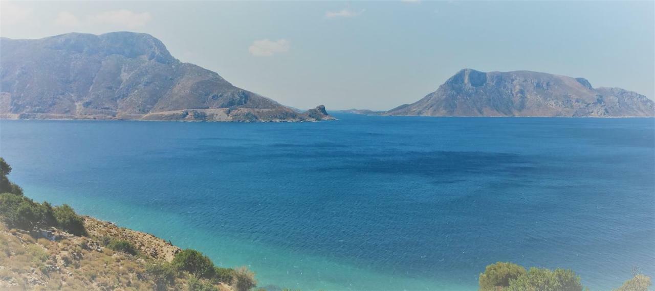 Kalymnos Skalia Mountain-Sea Villa Bagian luar foto