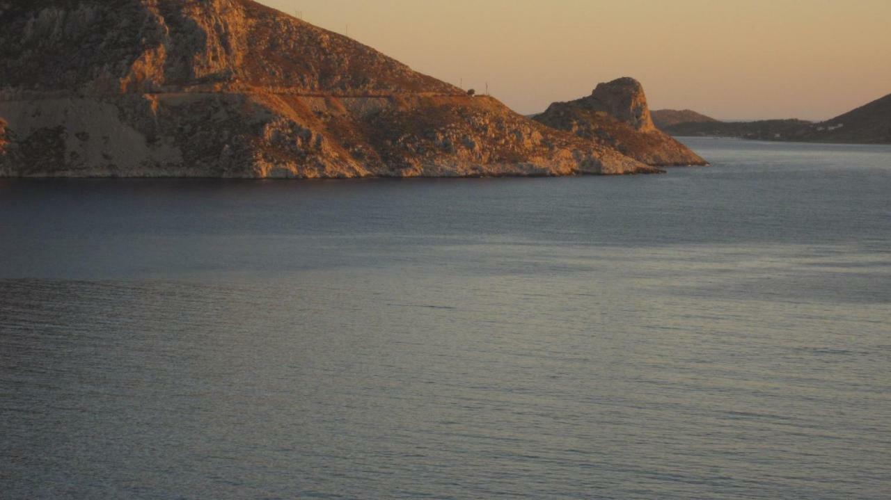 Kalymnos Skalia Mountain-Sea Villa Bagian luar foto