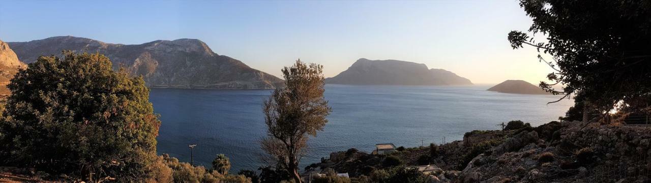 Kalymnos Skalia Mountain-Sea Villa Bagian luar foto